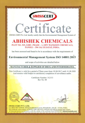 Environmental Managment System Certificate